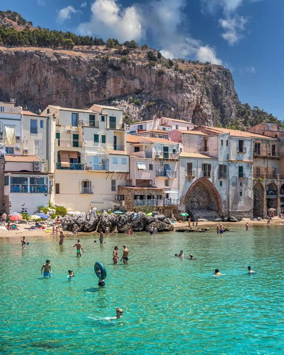 Kalura Sea House Apartment Cefalu Bagian luar foto